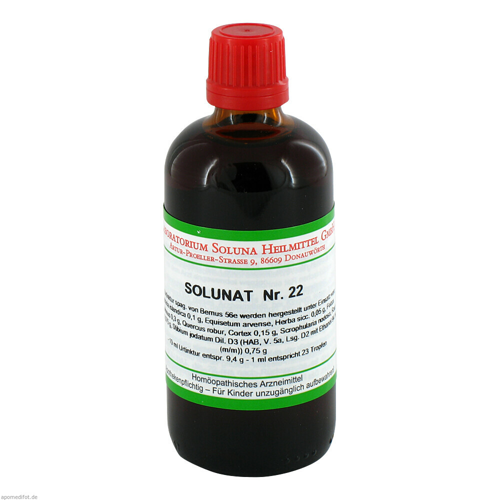 SOLUNAT NR 22 100ml (LABORATORI)