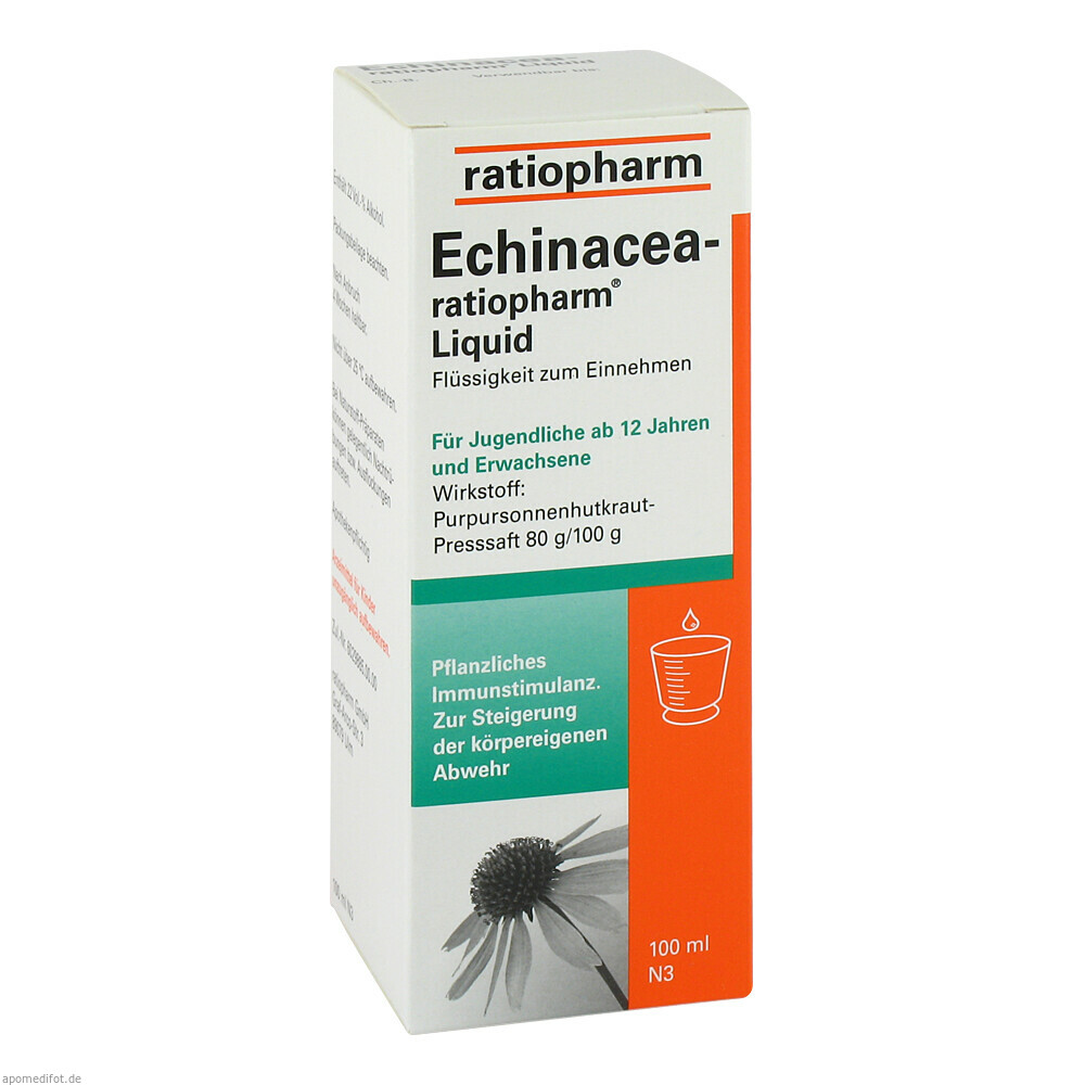 ECHINACEA RATIO LIQUID 100ml (RATIOPHARM)