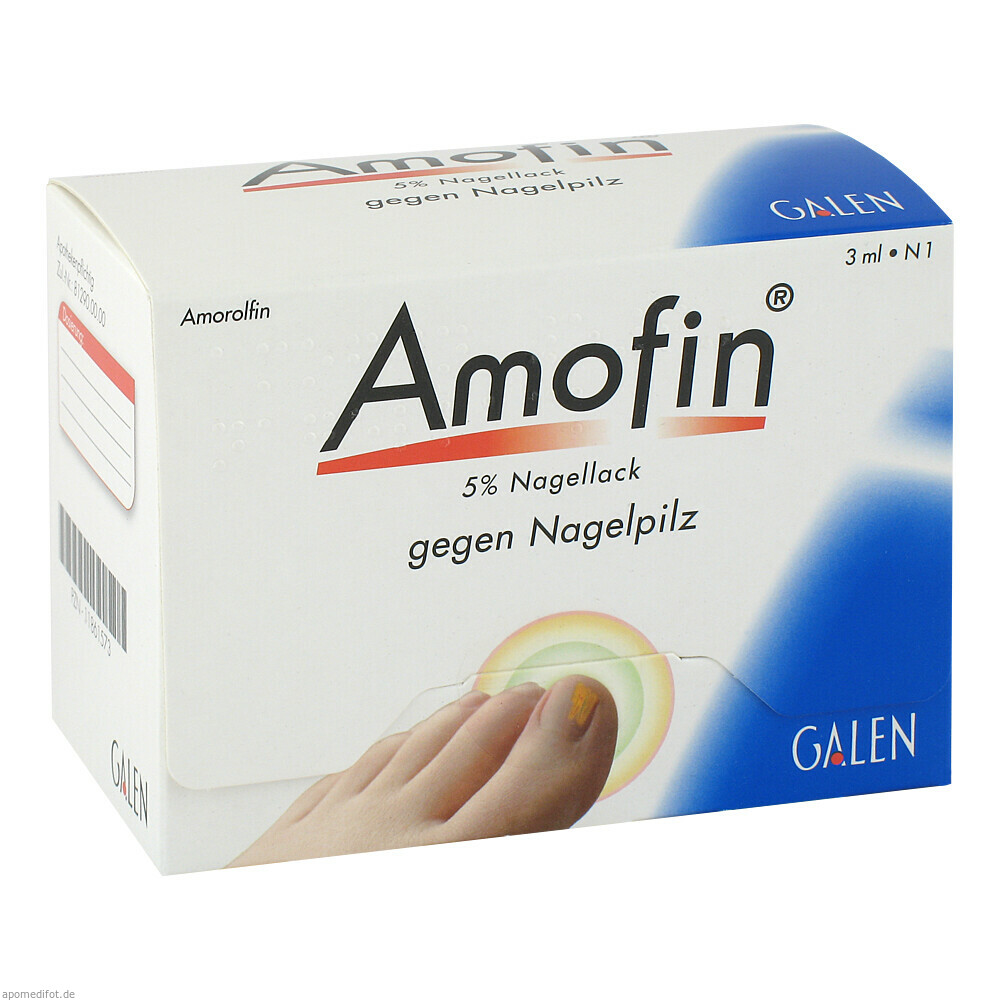 AMOFIN 5% NAGELLACK 3ml (GALENPHARMA)