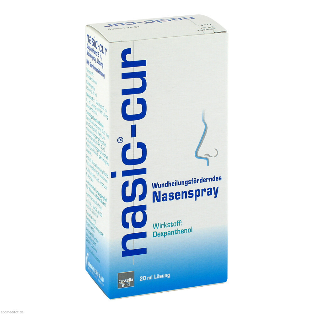 NASIC CUR NASENSPRAY 20ml (KLOSTERFRAU)