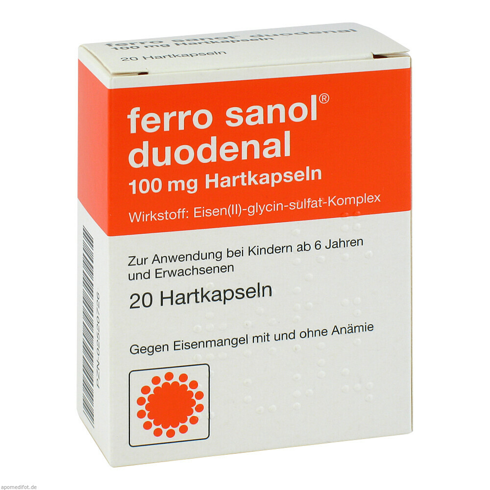 FERRO SANOL DUOD MR PELLET 20St (UCB)