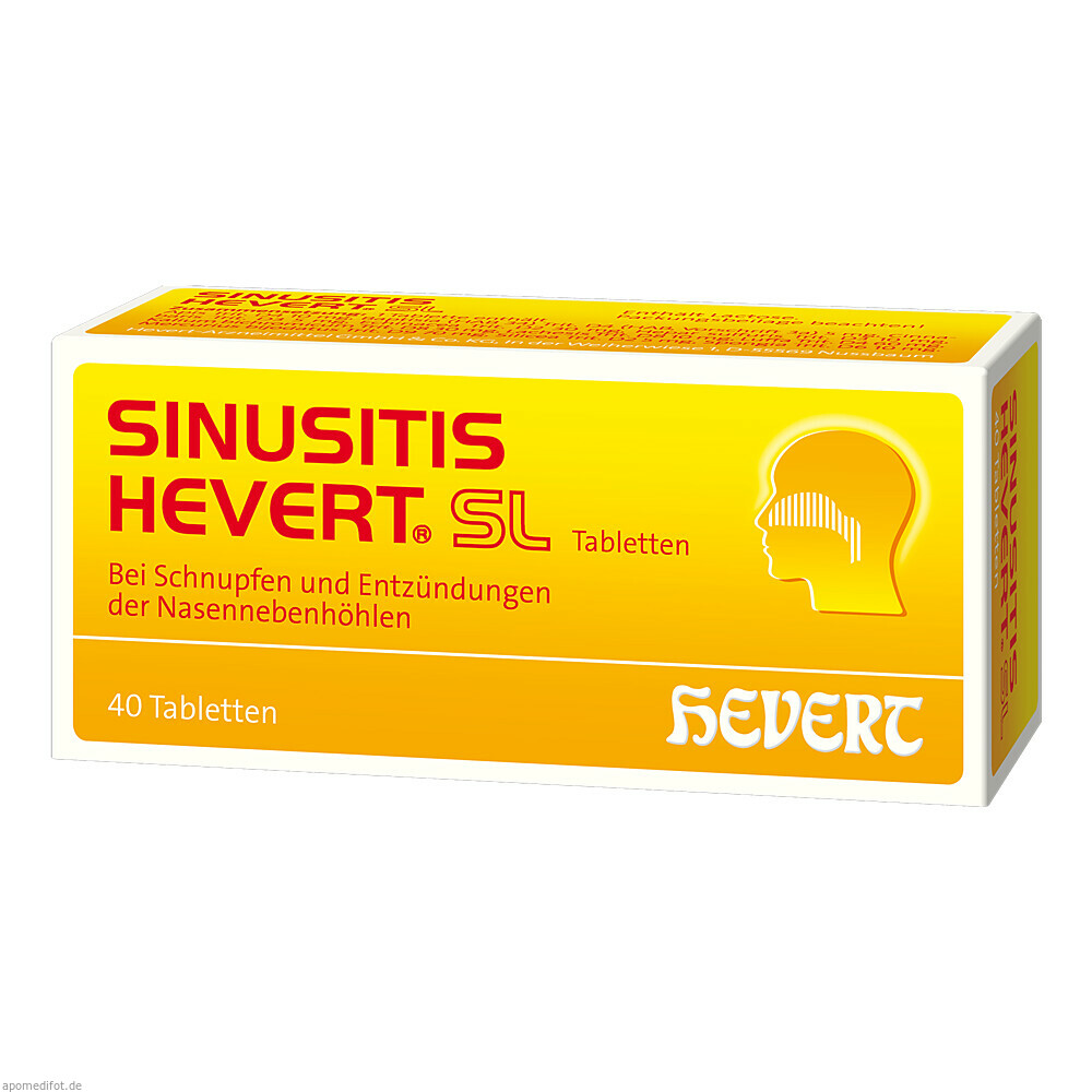 SINUSITIS HEVERT SL 40St (HEVERT)