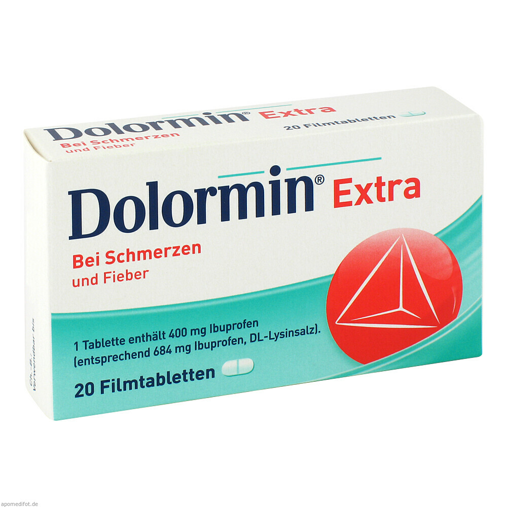 DOLORMIN EXTRA 20St (JOHNSON & JOHNS. OTC)