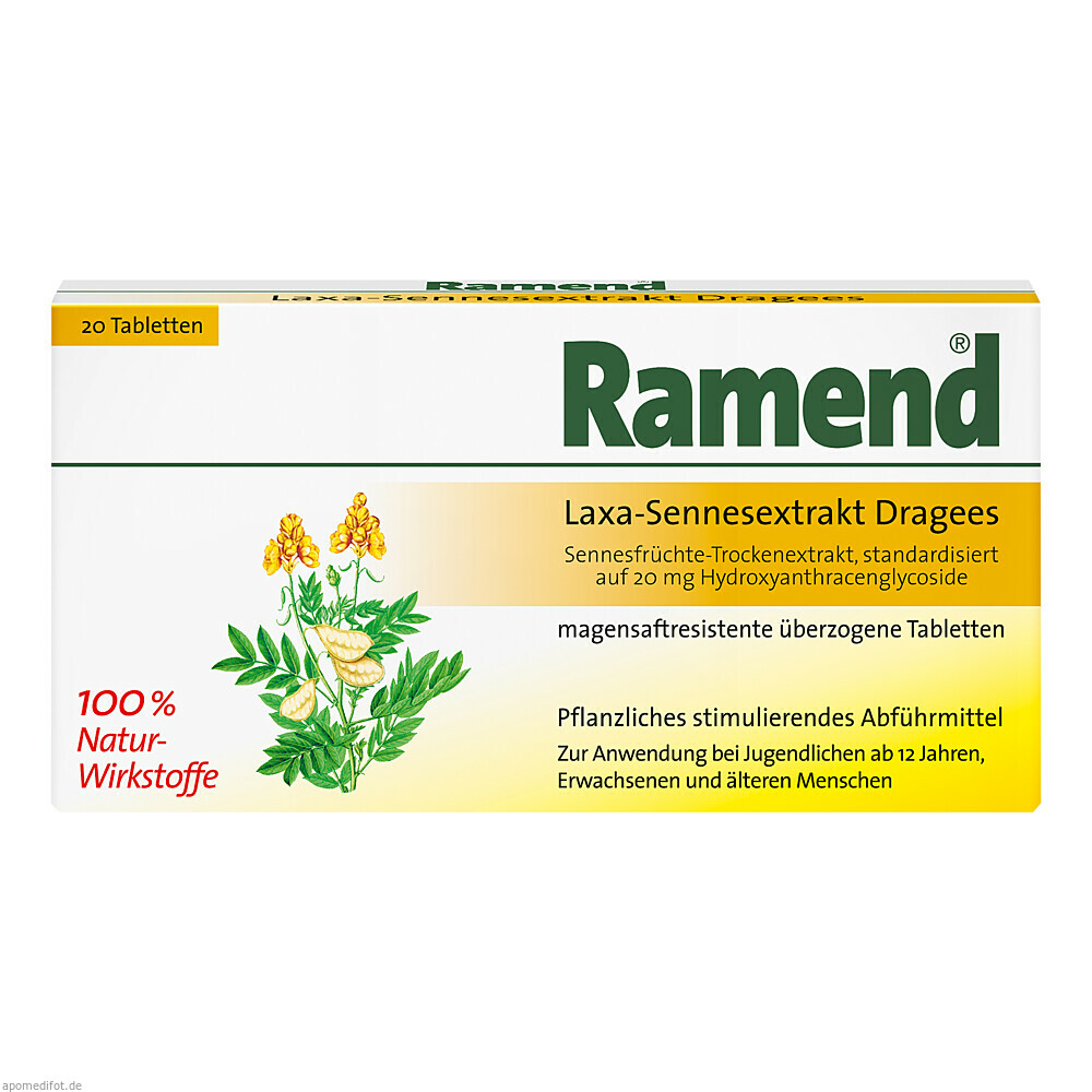 LAXA SENNESEXTR DRA RAMEND 20St (QUEISSER PHARMA)