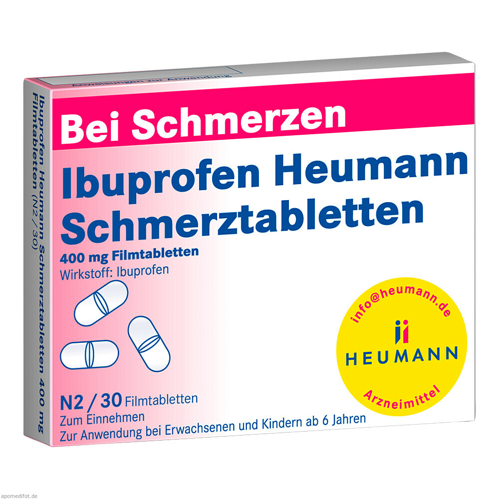 IBUPROFEN HEUM SCHMERZ 400 30St (HEUMANN PHARMA GENER.)