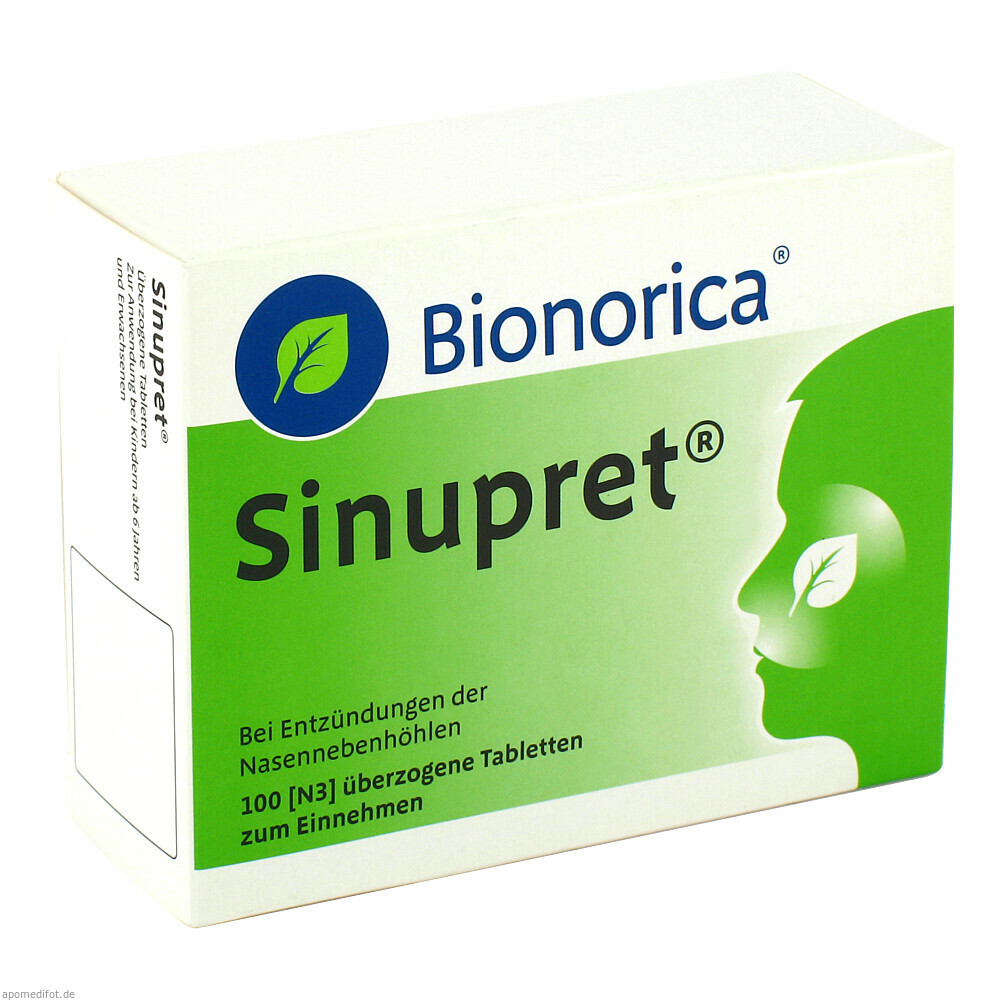 SINUPRET DRAGEES 100St (BIONORICA)