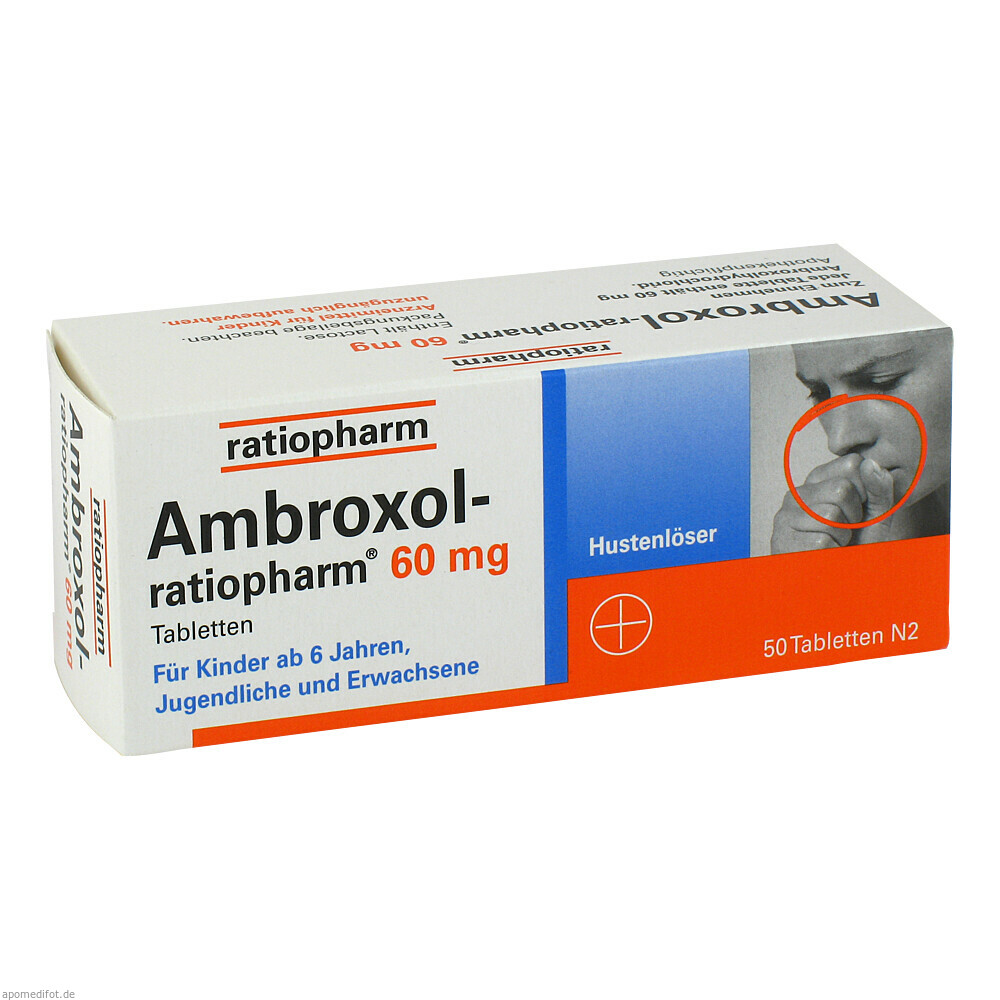 AMBROXOL RATIO60MG HUSTENL 50St (RATIOPHARM)