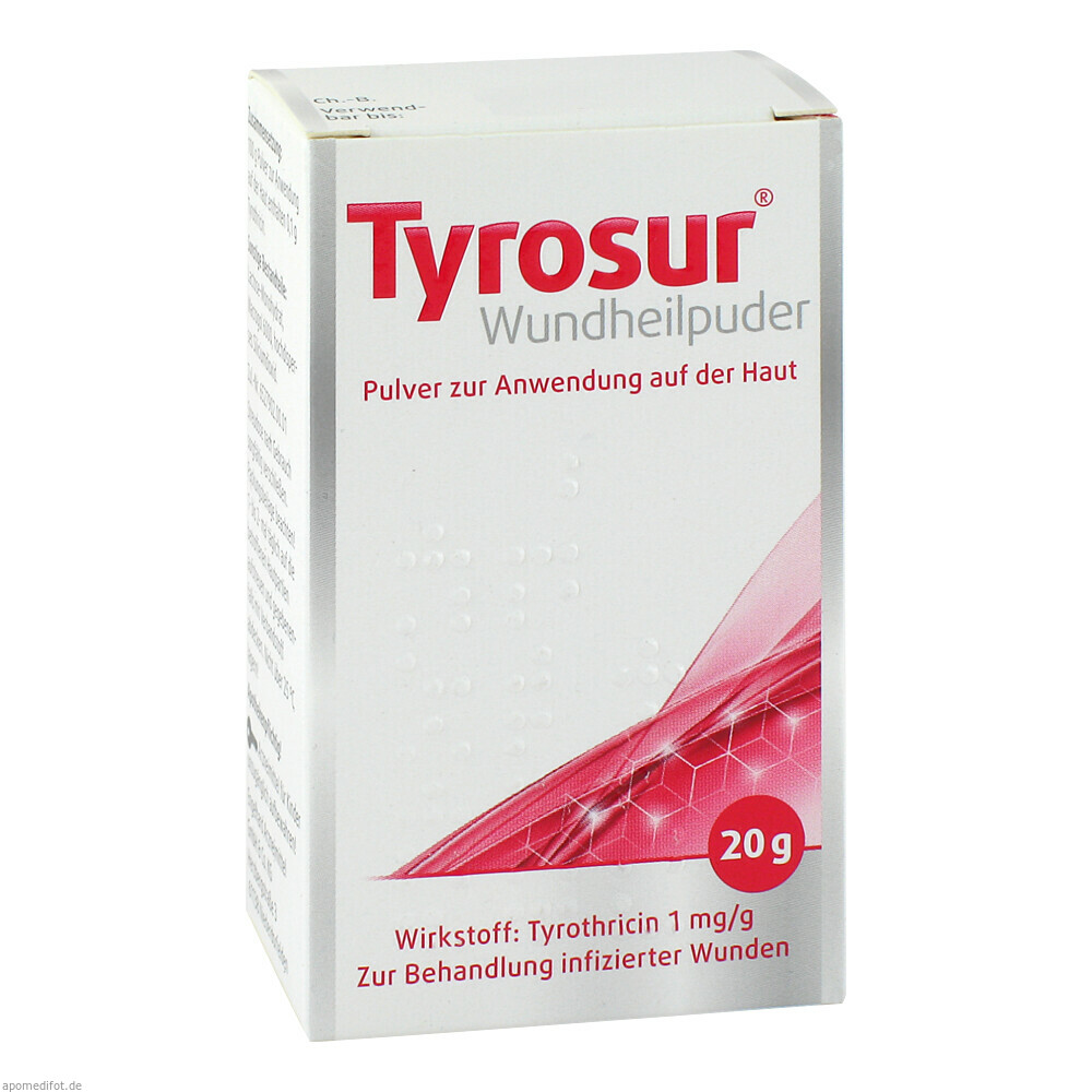 TYROSUR WUNDHEILPUDER 20g (ENGELHARD ARZNEIMITTEL)