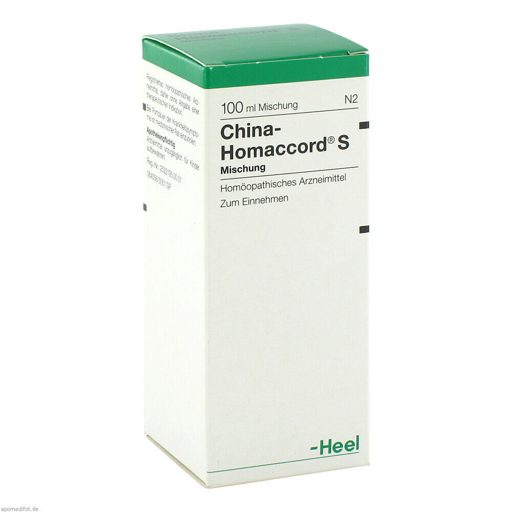 CHINA HOMACCORD S 100ml (HEEL)