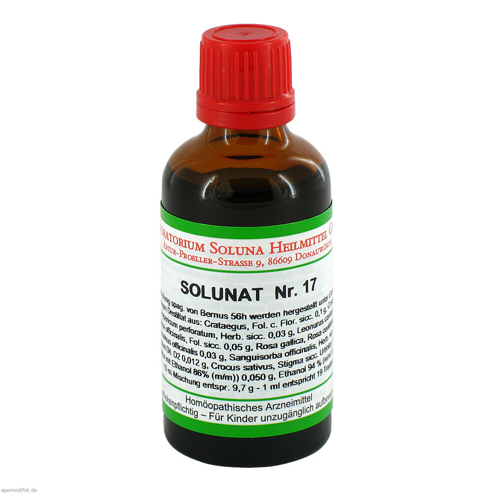 SOLUNAT NR 17 50ml (LABORATORI)