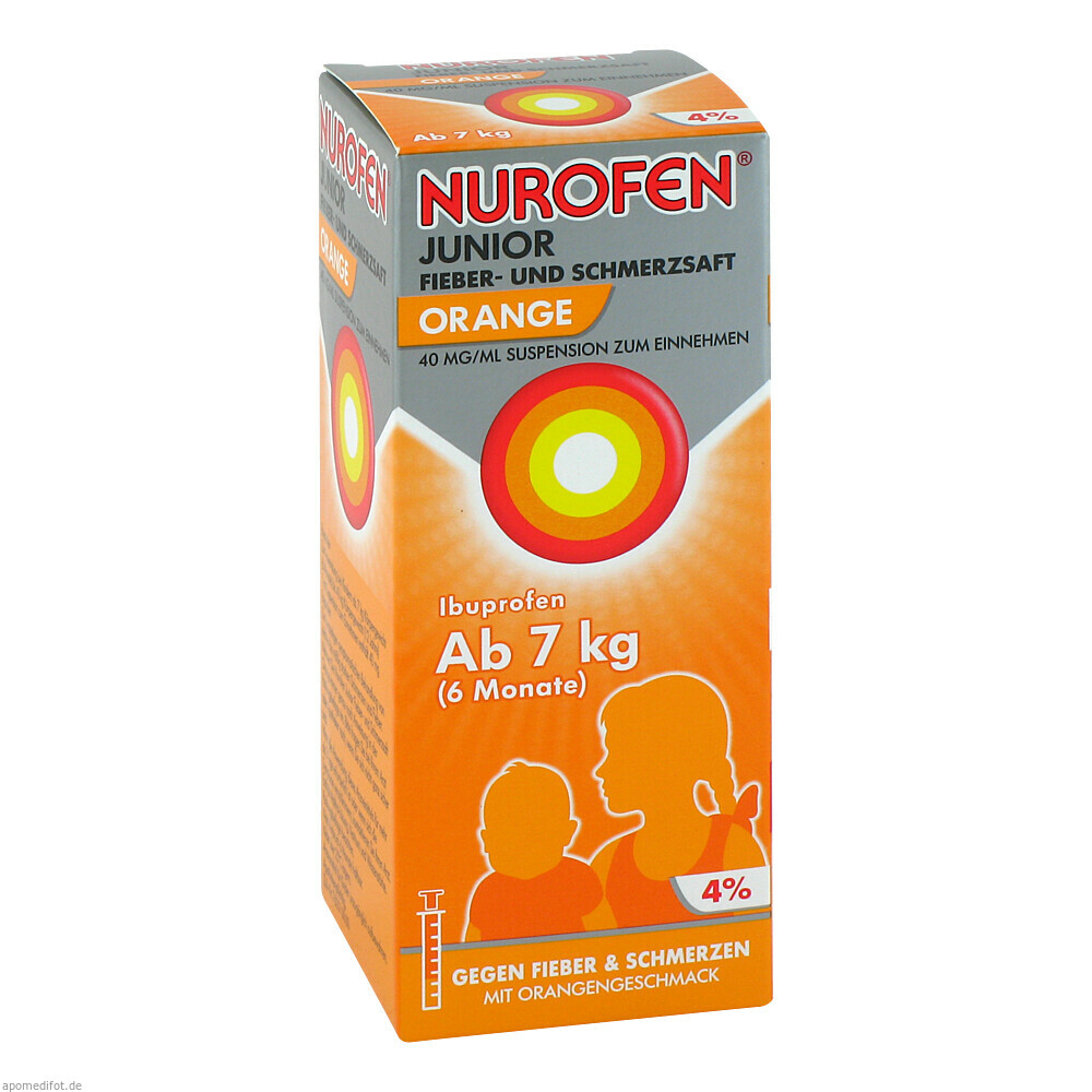 NUROFEN JUNIOR F+S ORAN 40 100ml (RECKITT BENCKISER)