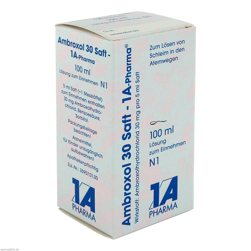 AMBROXOL 30 SAFT 1A PHARMA 100ml (1A PHARMA)