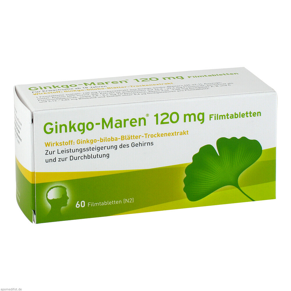 GINKGO MAREN 120MG 60St (HERMES)