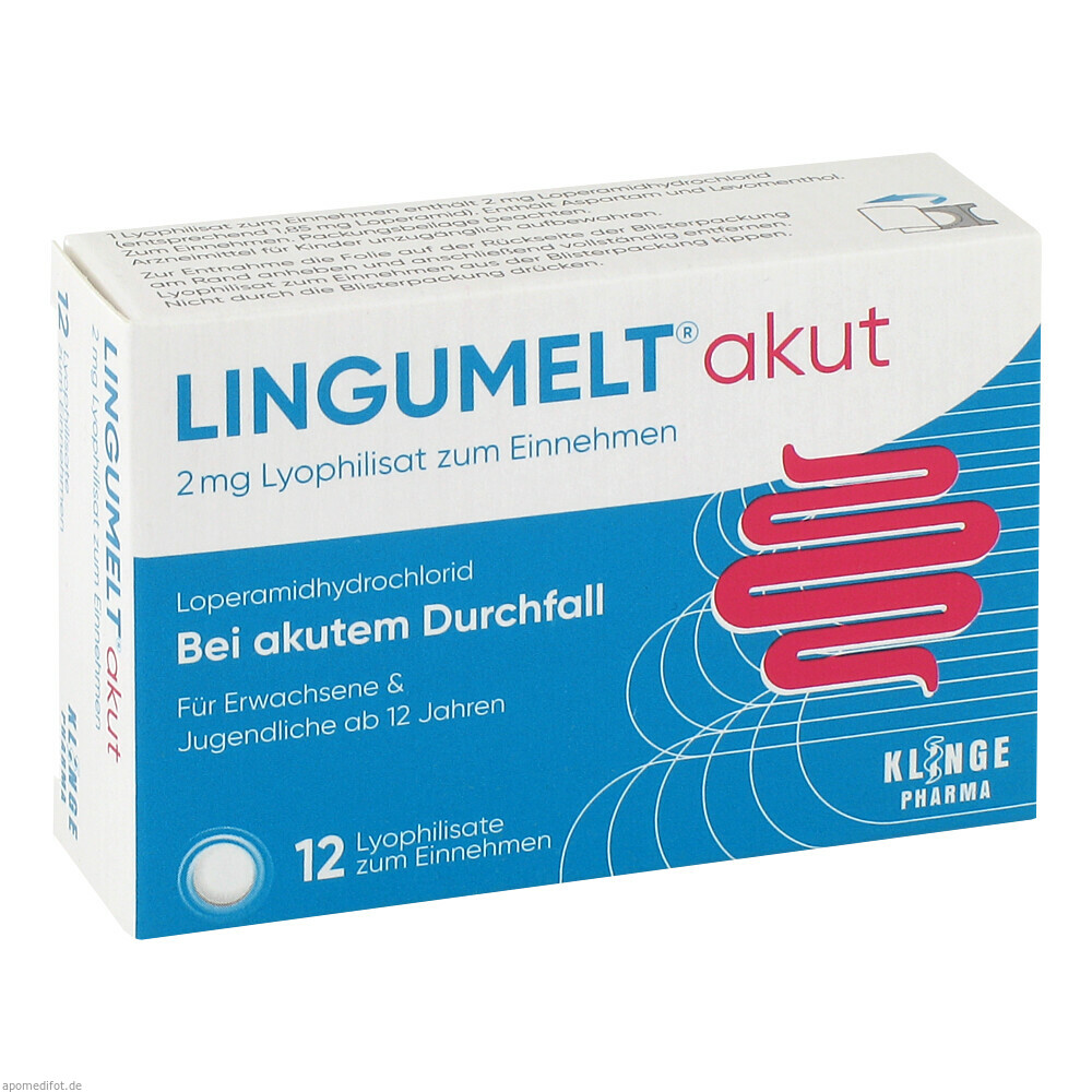 LINGUMELT AKUT 2MG LY Z.E. 12St (KLINGE PHARMA)