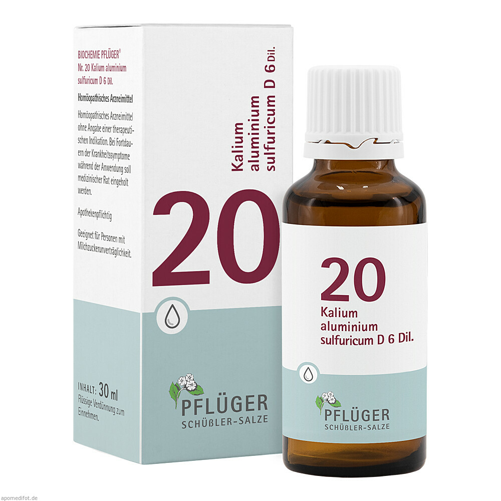 BIOCHEMIE 20 KAL AL SU D 6 30ml (PFLUEGER)