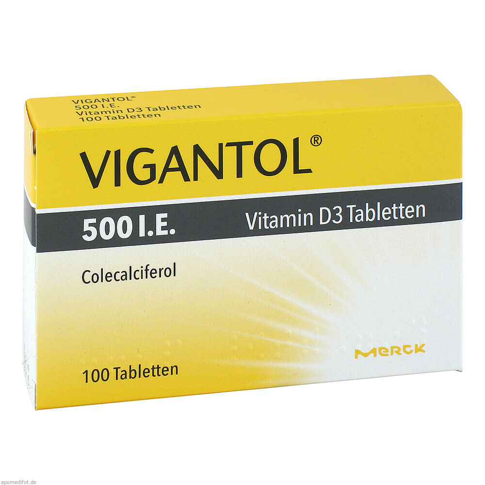 VIGANTOL 500IE VIT D3 100St (WICK PHARMA)