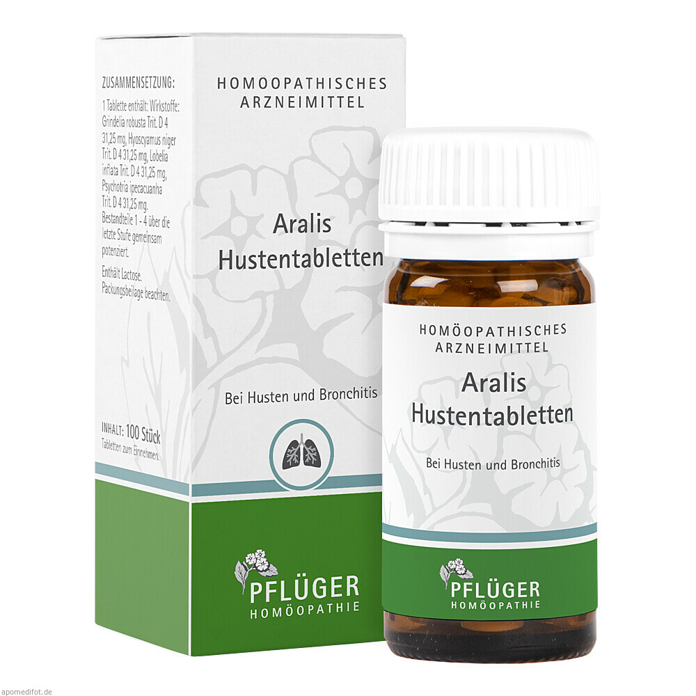 ARALIS HUSTENTABLETTEN 100St (PFLUEGER)