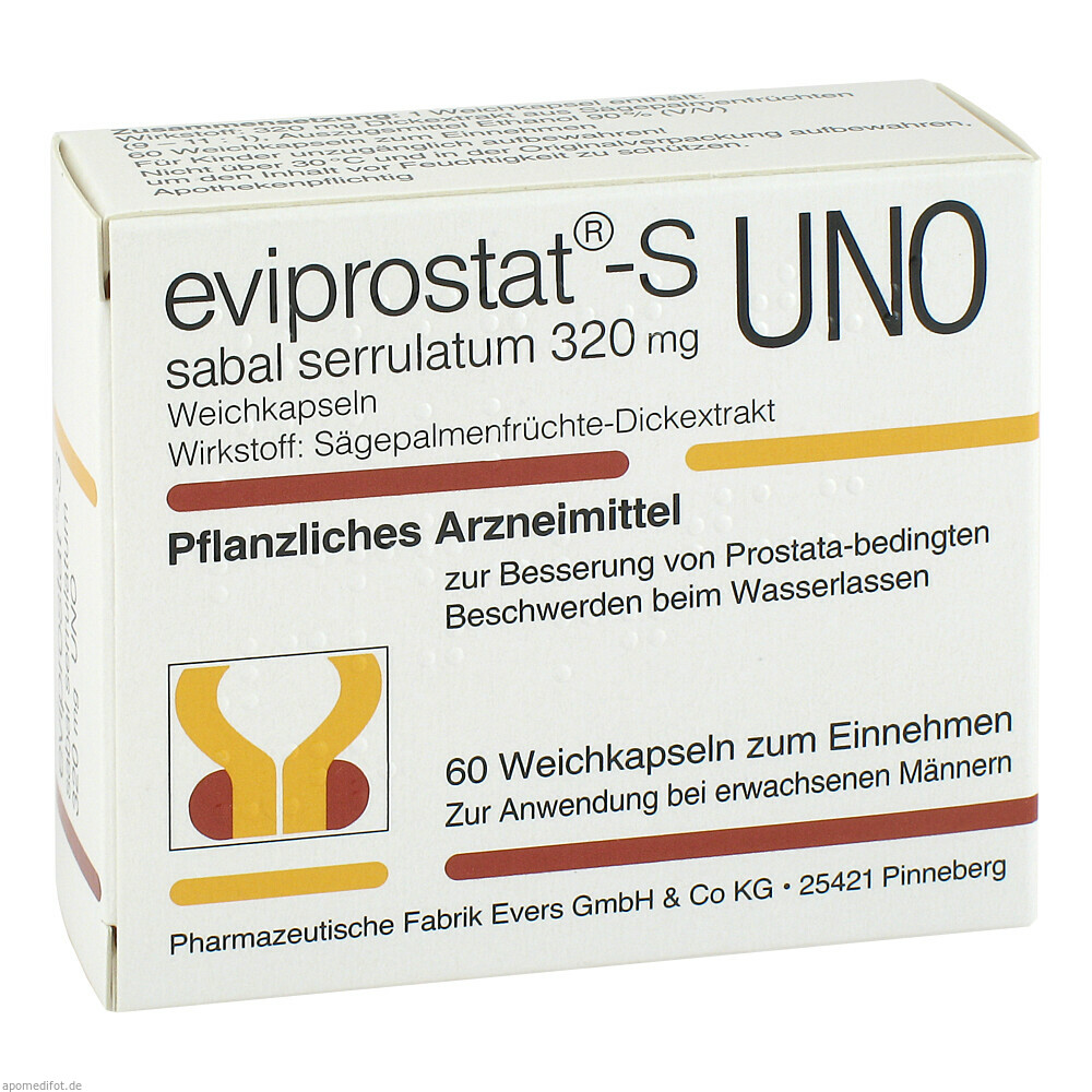 EVIPROSTAT S SAB SER320UNO 60St (EVERS)