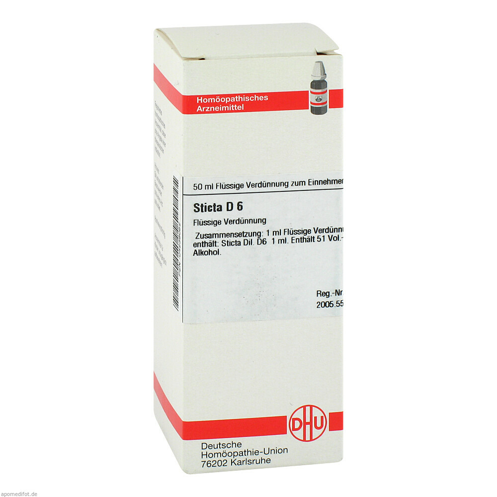 STICTA D 6 50ml (DHU)