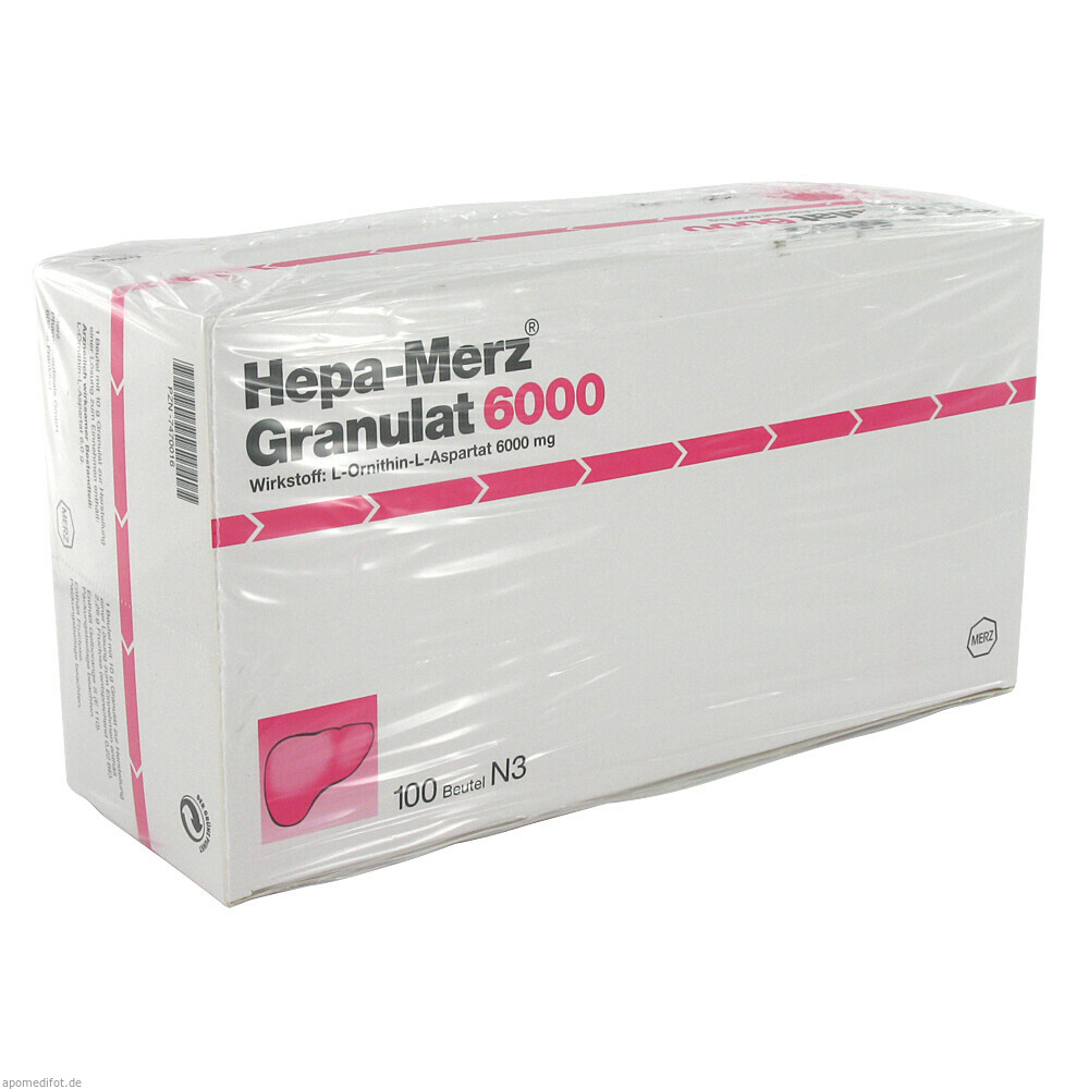 HEPA MERZ GRANULAT 6000BTL 100St (MERZ THERAPEUTICS)