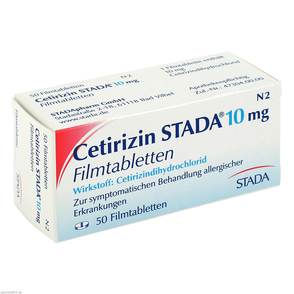 CETIRIZIN STADA 10MG 50St (STADA CONSUMER HEALTH)