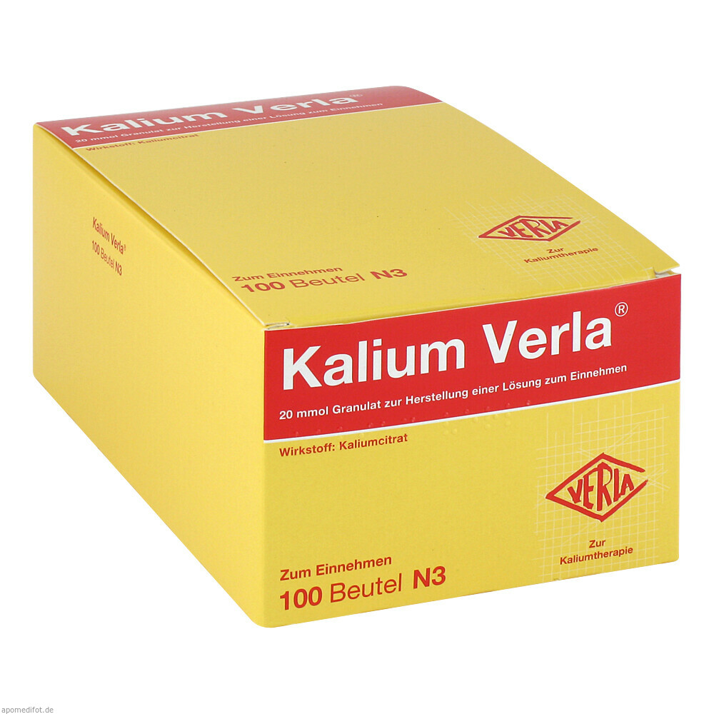 KALIUM VERLA BTL 100St (VERLA)