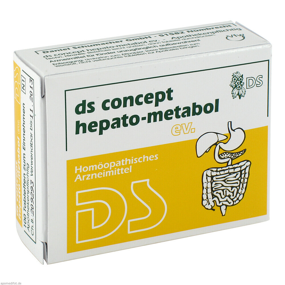 DS CONCEPT HEPATO METAB EV 100St (DS-PHARMAGIT)