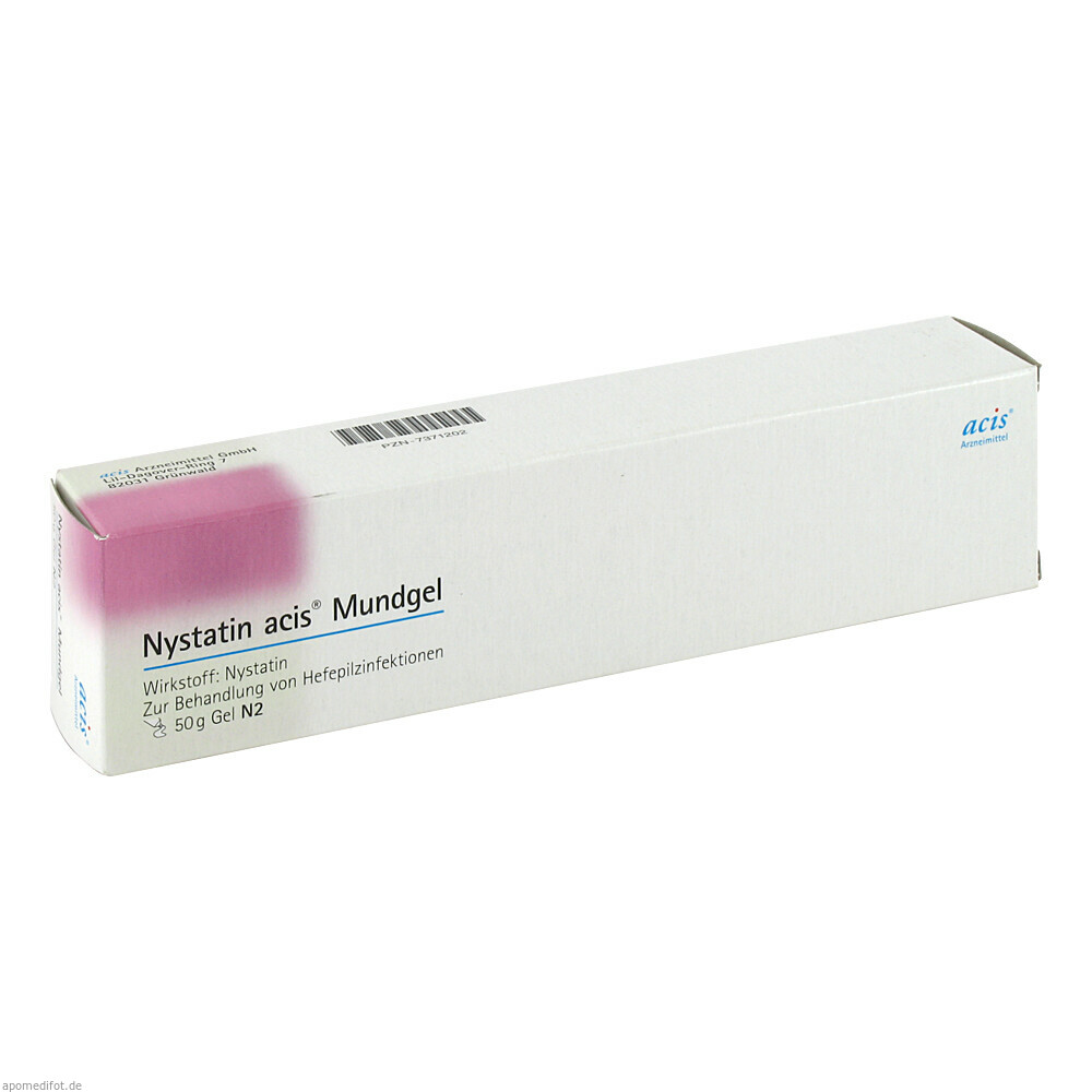 NYSTATIN ACIS MUNDGEL 50g (ACIS)