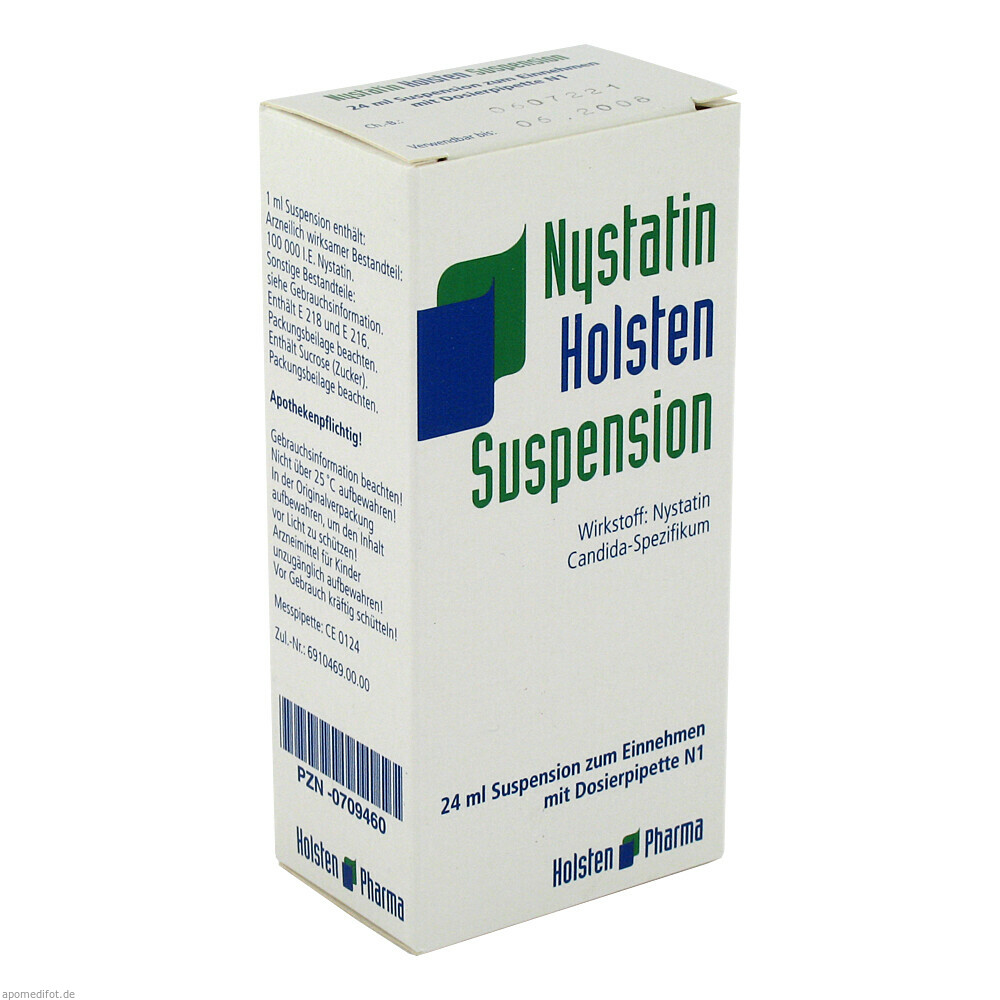 NYSTATIN HOLSTEN SUSPENSIO 24ml (HOLSTEN PHARMA)