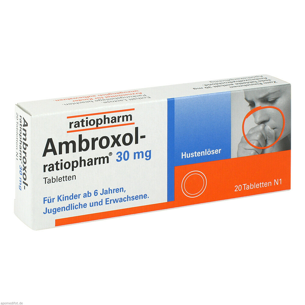 AMBROXOL RATIO30MG HUSTENL 20St (RATIOPHARM)