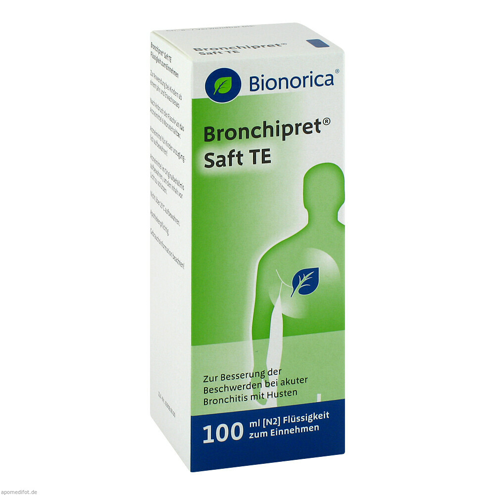 BRONCHIPRET SAFT TE 100ml (BIONORICA)