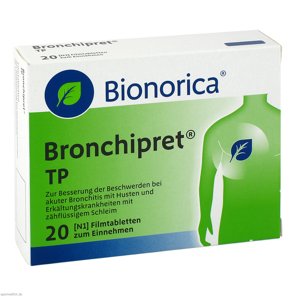 BRONCHIPRET TP 20St (BIONORICA)