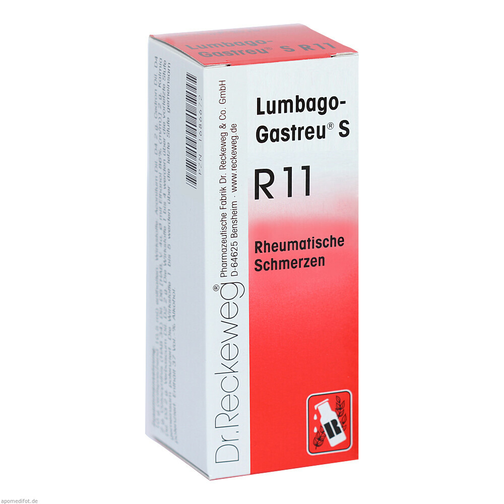 LUMBAGO GASTREU S R11 22ml (RECKEWEG)