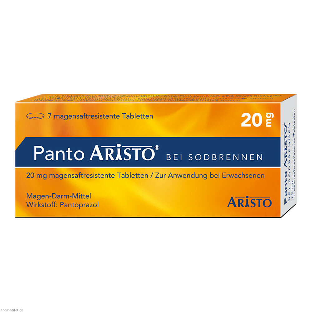 PANTO ARISTO SODBRENN 20MG 7St (ARISTO PHARMA)