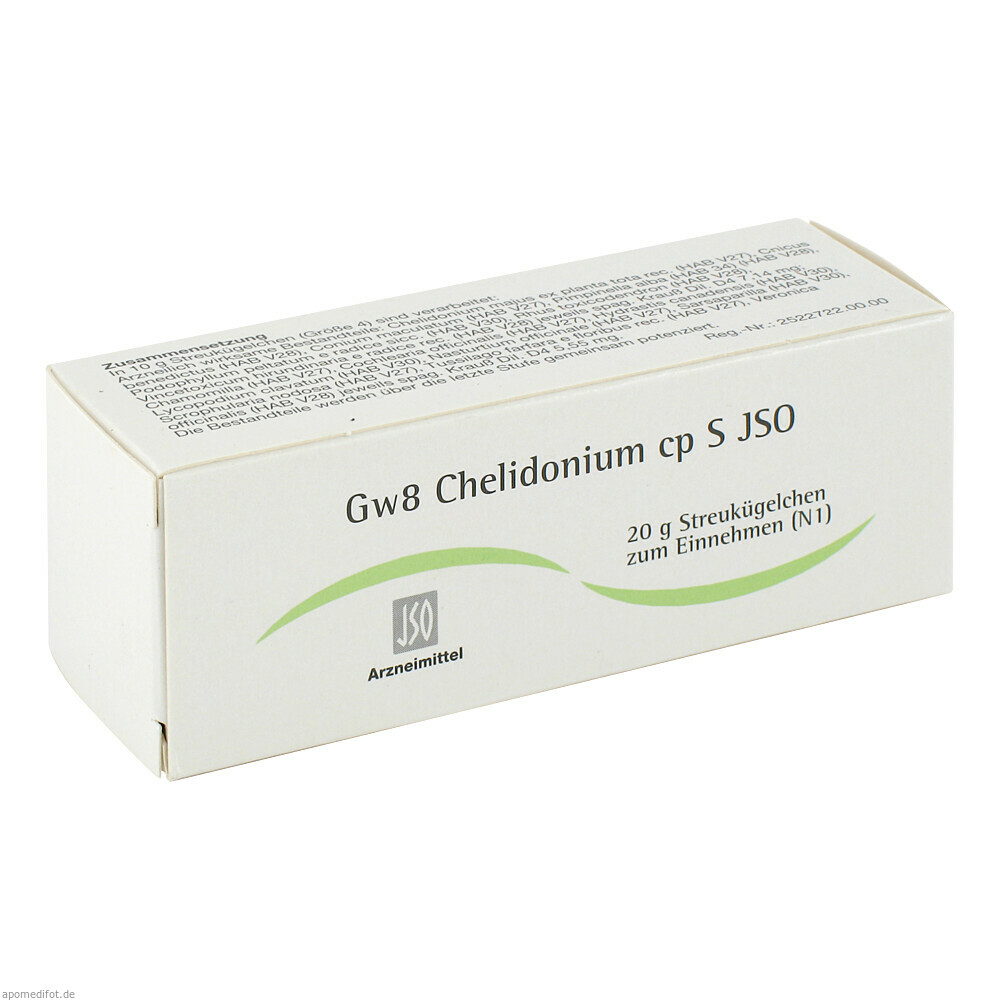 GW8 CHELIDONIUM CP S JSO 20g (ISO ARZNEI)