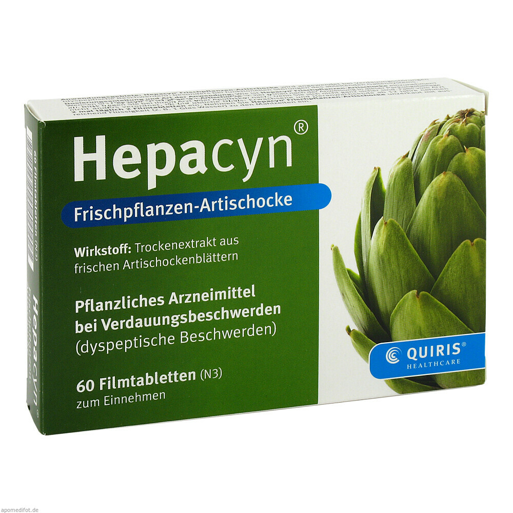 HEPACYN FRISCHPFL ARTISCHO 60St (QUIRIS)