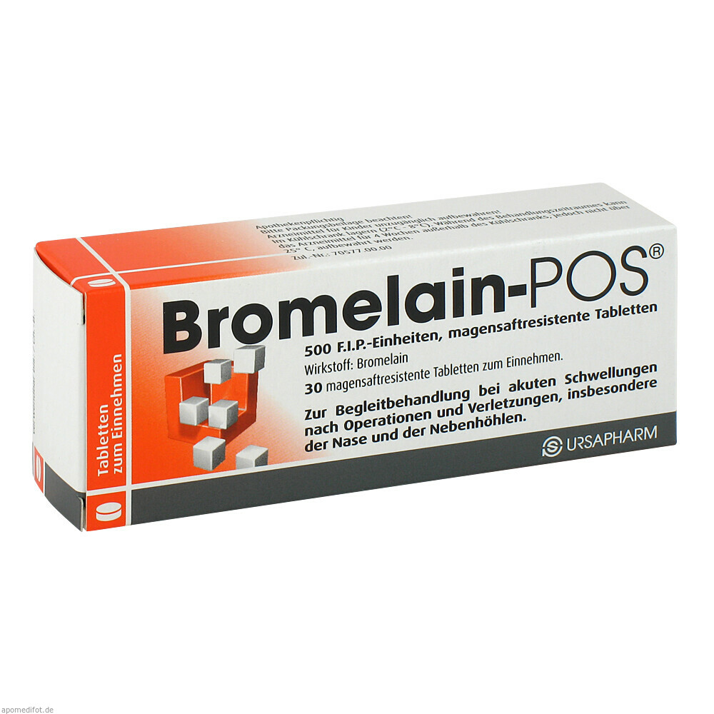 BROMELAIN POS 30St (URSAPHARM)