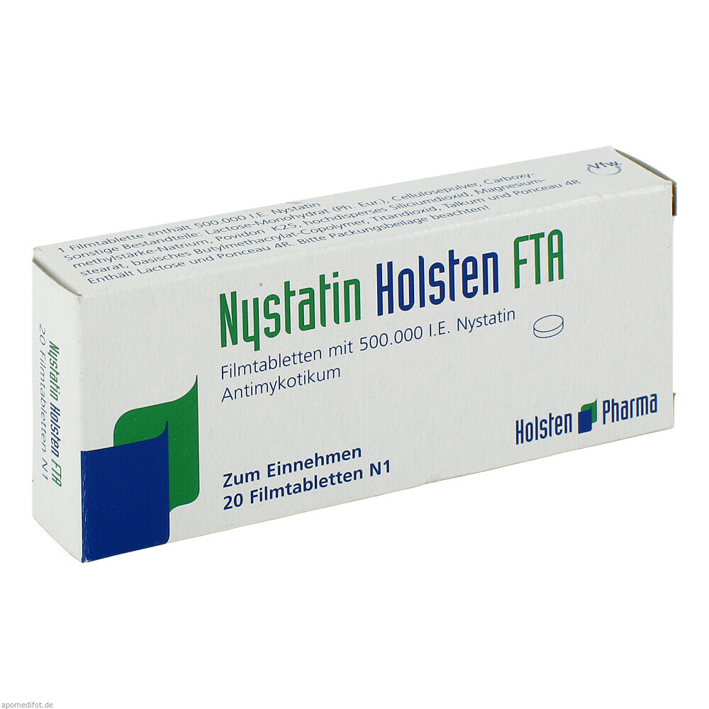 NYSTATIN HOLSTEN FTA 20St (HOLSTEN PHARMA)