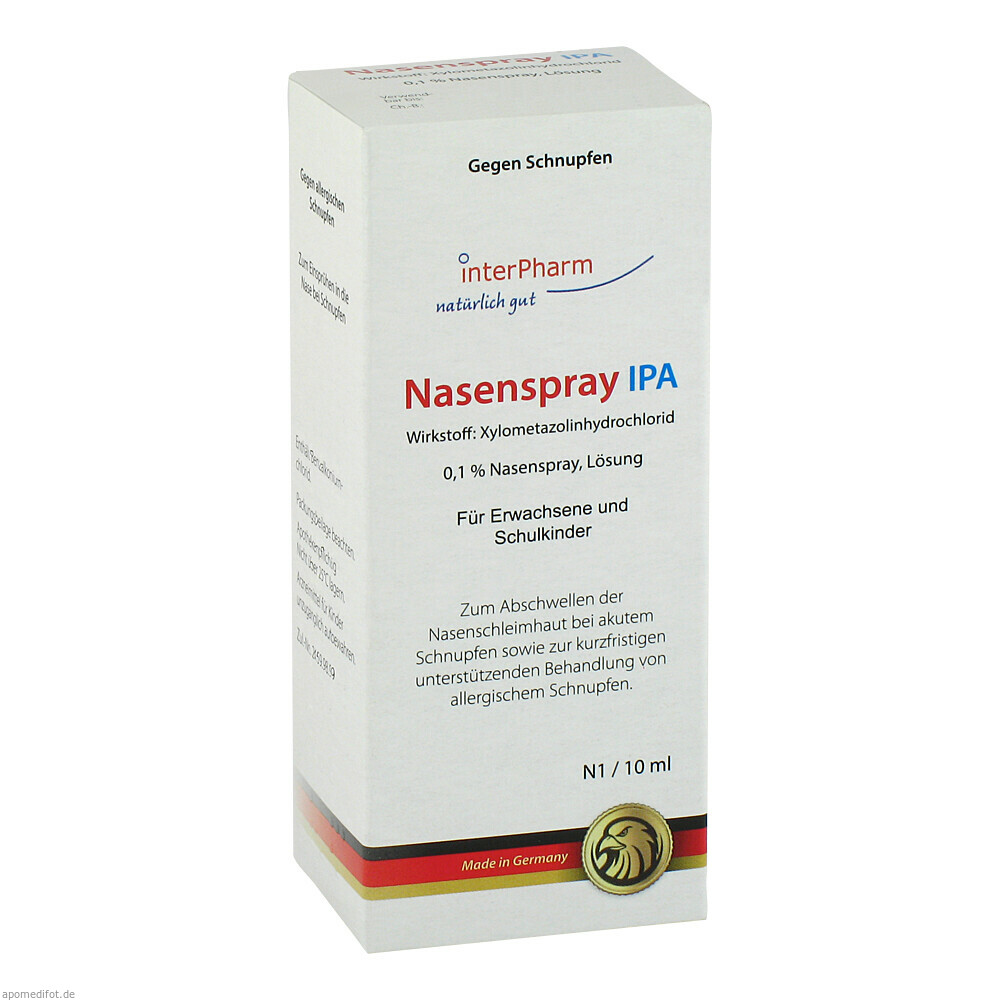 NASENSPRAY IPA 10ml (INTERPHARM)