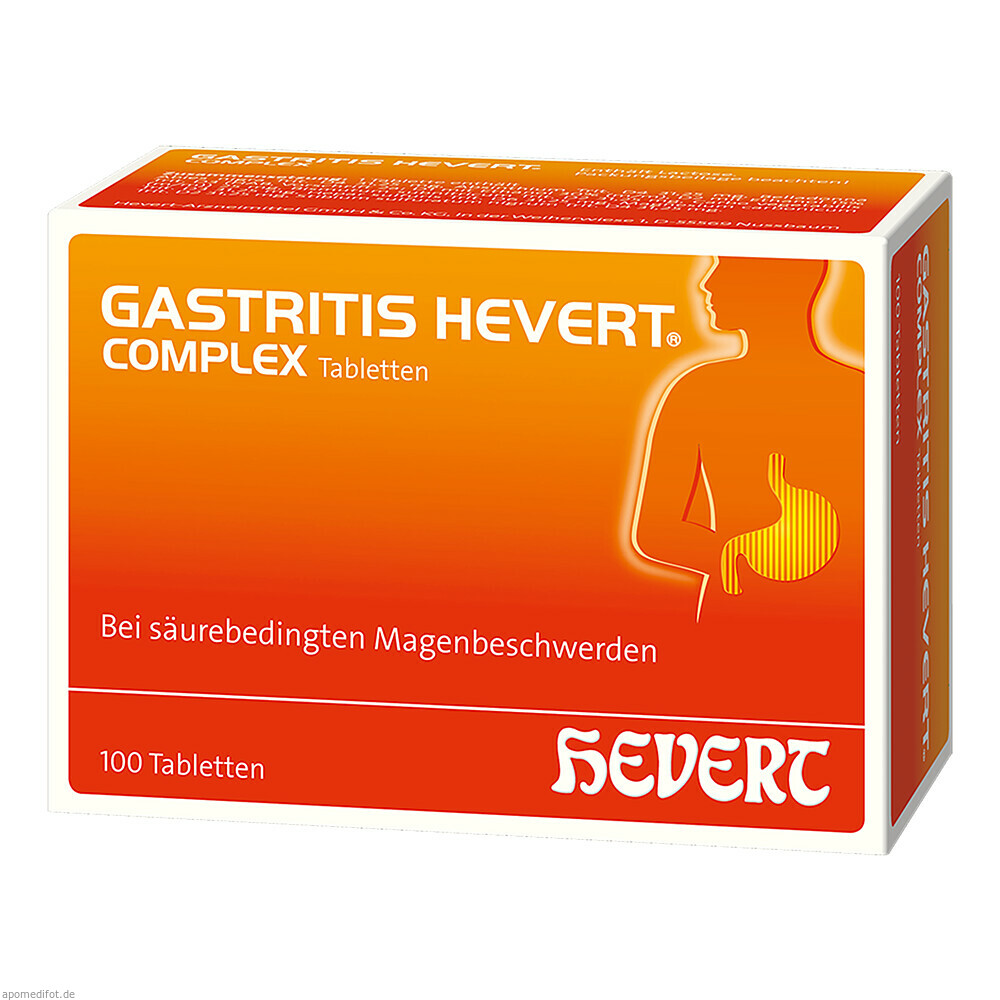 GASTRITIS HEVERT COMPLEX 100St (HEVERT)