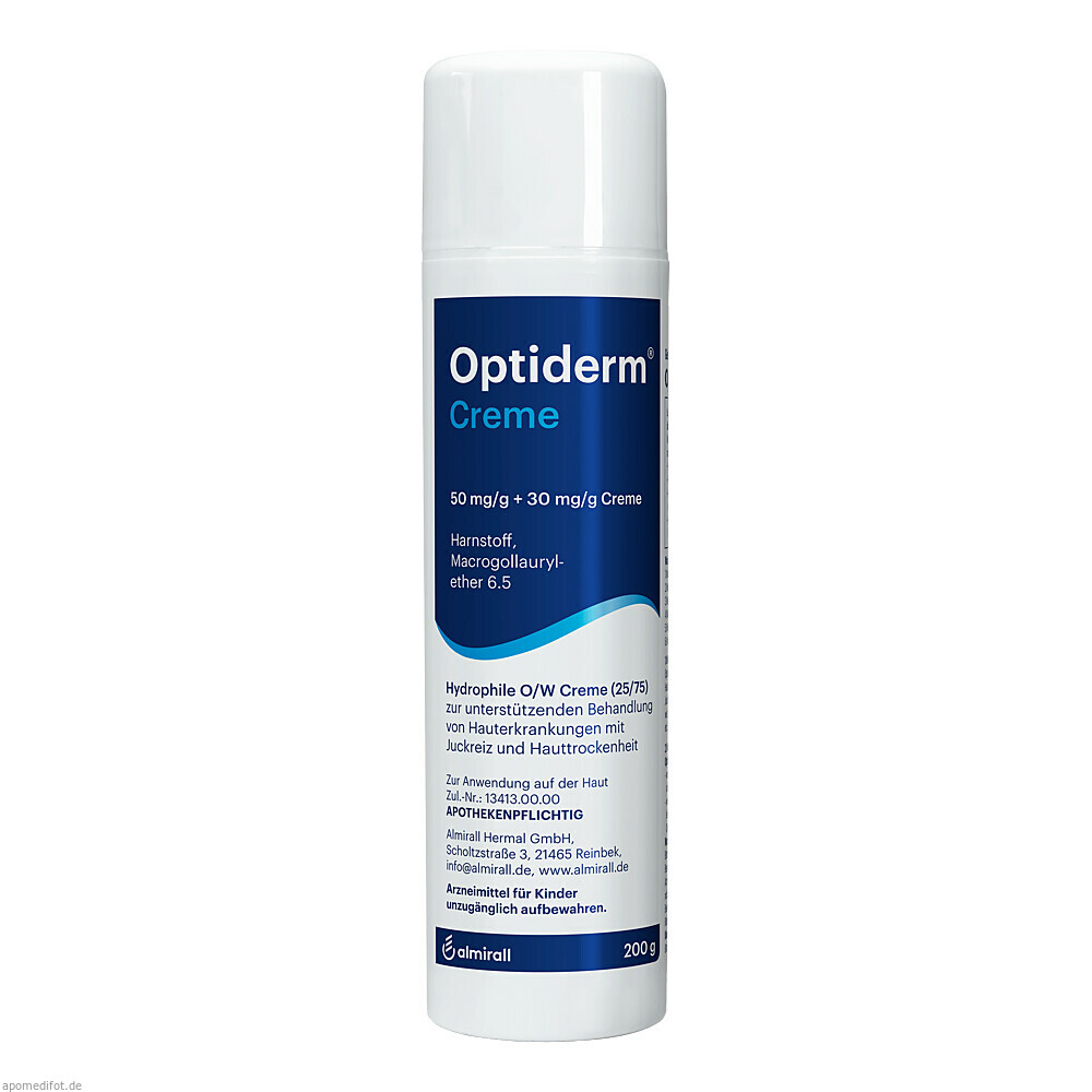 OPTIDERM CREME IM SPENDER 200g (ALMIRALL HERMAL)