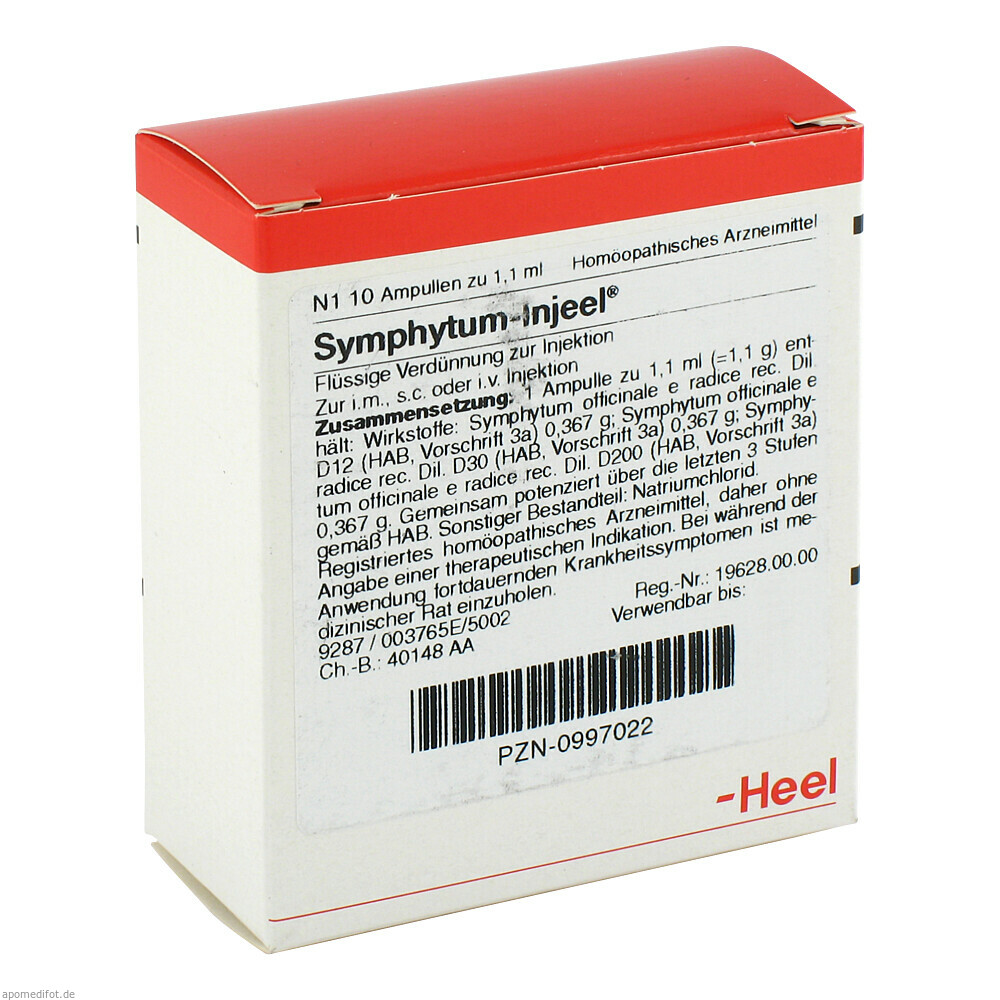 SYMPHYTUM INJ 10St (HEEL)