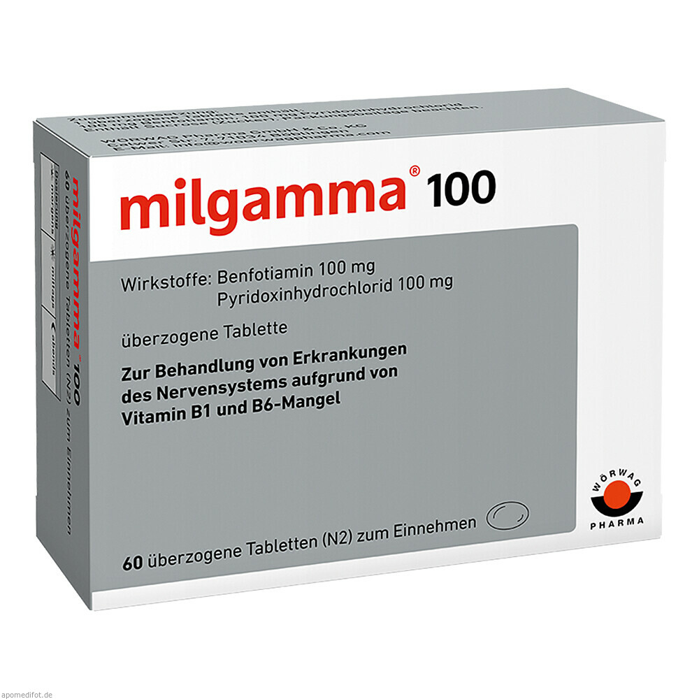 MILGAMMA 100MG 60St (WOERWAG)