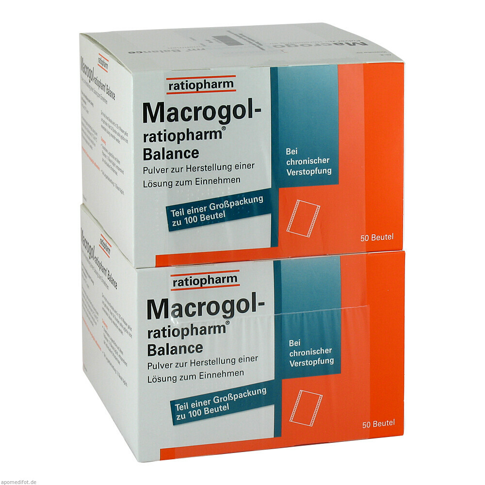 MACROGOL RATIO BALANCE 100St (RATIOPHARM)