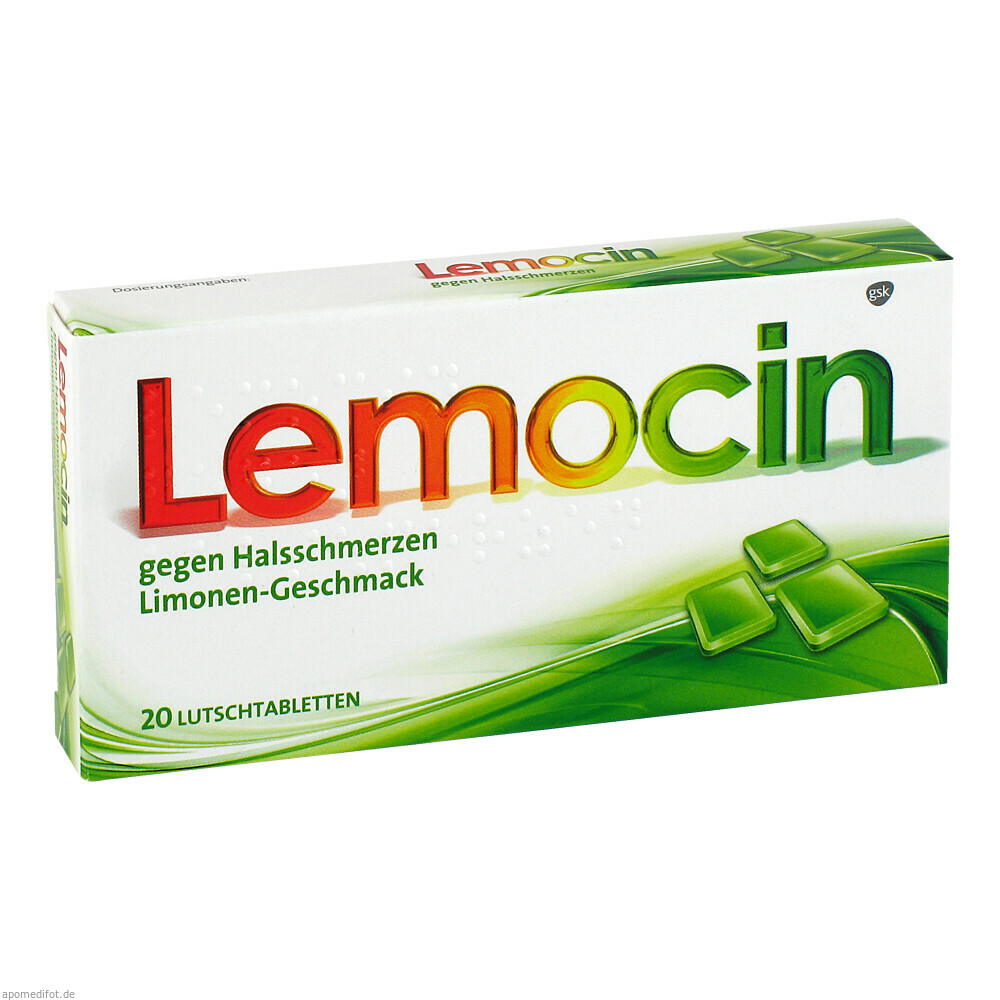 LEMOCIN GEGEN HALSSCHMERZ 20St (STADA CONSUMER HEALTH)