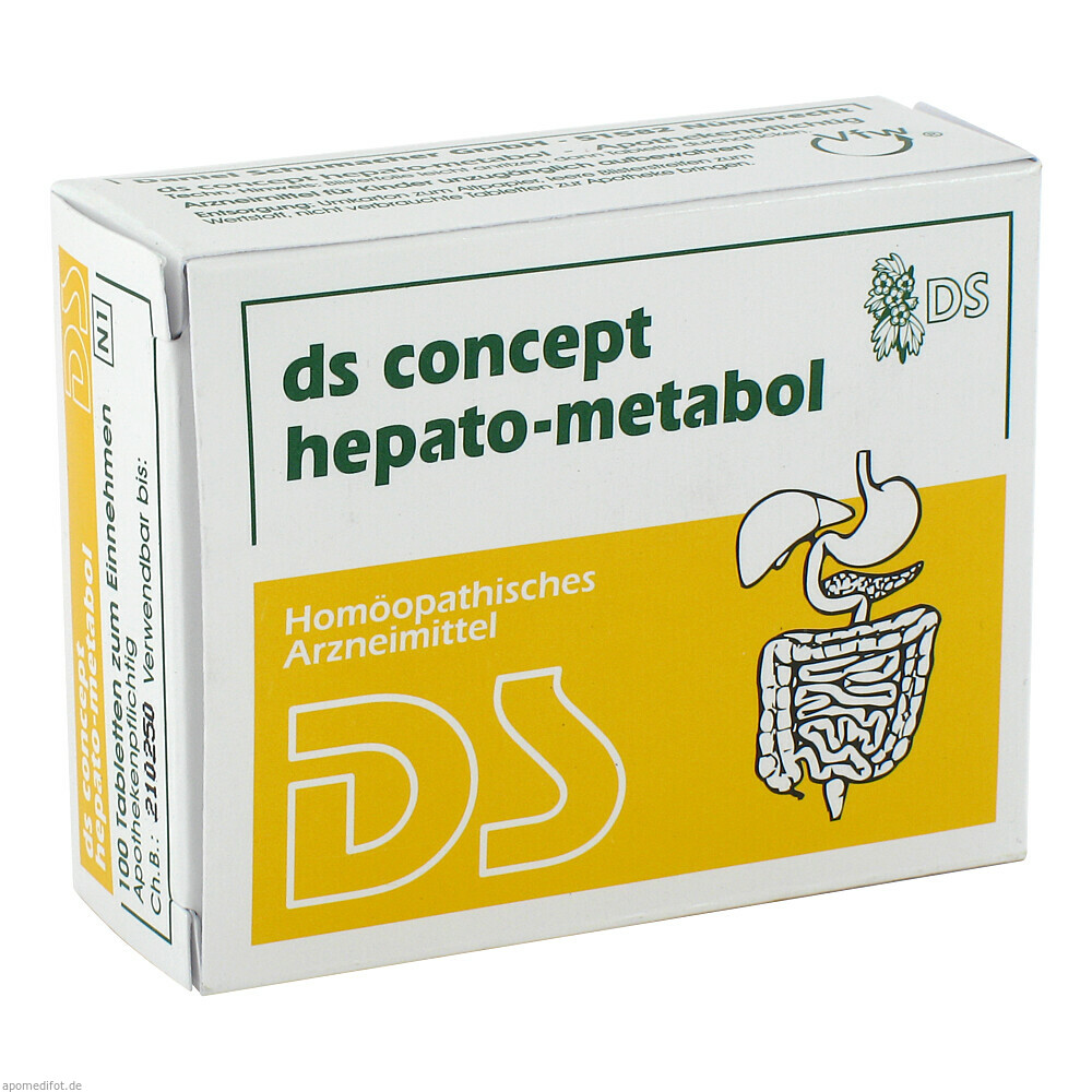 DS CONCEPT HEPATO METABOL 100St (DS-PHARMAGIT)