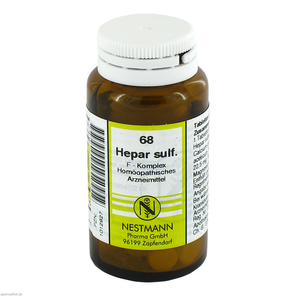 HEPAR SULF F KPLX 68 120St (NESTMANN PHARMA GMBH)