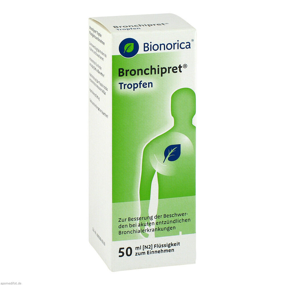 BRONCHIPRET TROPFEN 50ml (BIONORICA)