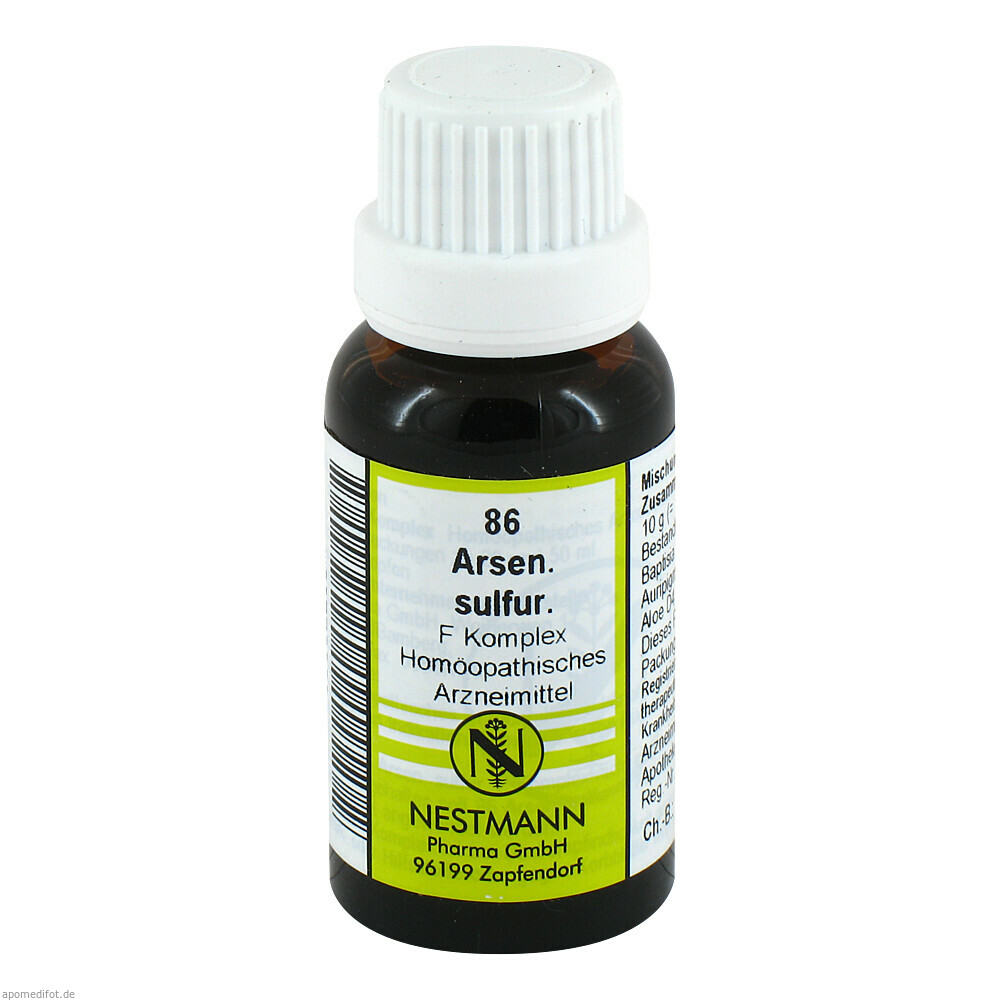 ARSENICUM SULF F KOMPL 86 20ml (NESTMANN PHARMA GMBH)