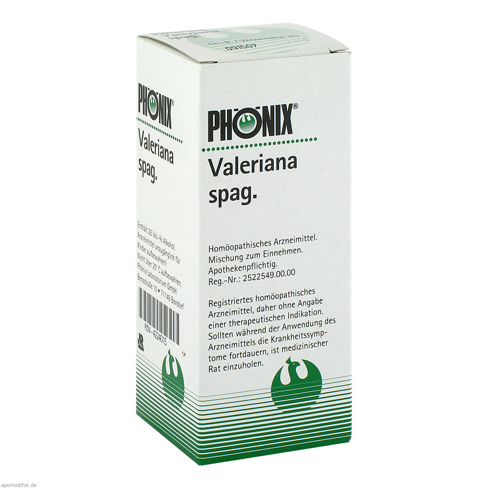 PHOENIX VALERIANA SPAG 100ml (PHOENIX LABORATORIUM)